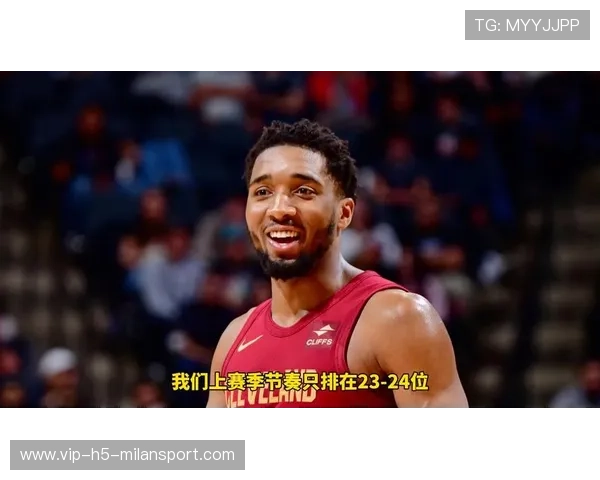 米切尔稳稳打成进攻回合，骑士比分继续领先